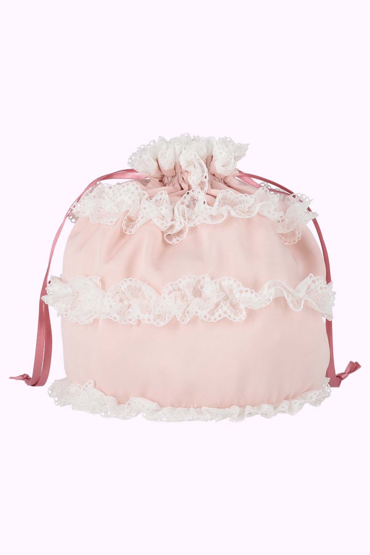 レース＆リボン巾着バッグ(Ladies) – Shirley Temple Online Store